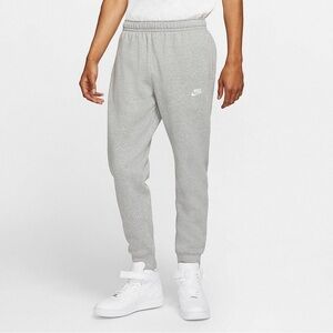 Nike Gray Jogger Sweatpants with Elastic Cuffs